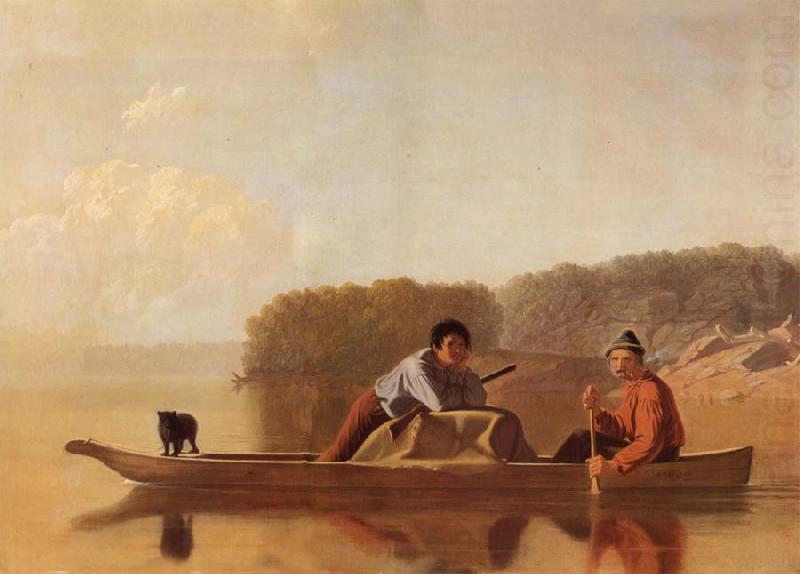 George Caleb Bingham Die Heimkehr der Trapper china oil painting image
